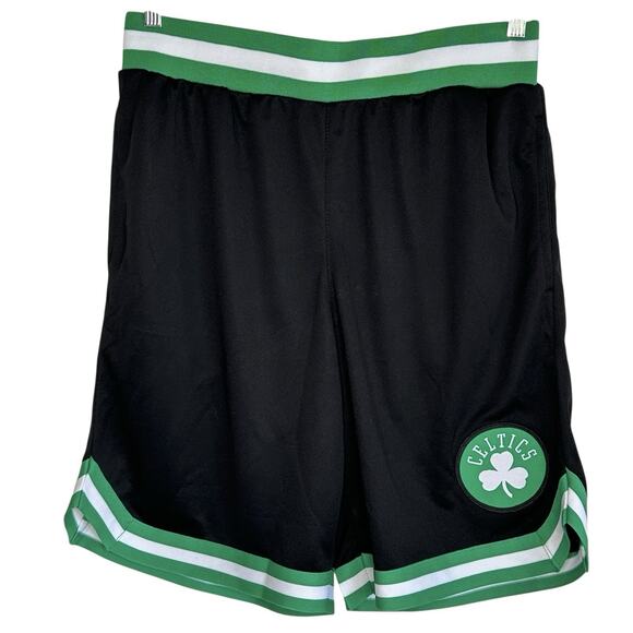 NBA Boston Celtics Basketball Shorts Mens Large Athleisure Active Streetwear NWT - Picture 1 of 9